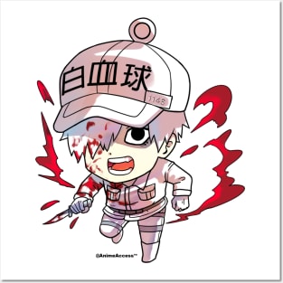 Hataraku Saibou: Cells at Work - White Blood Cell Posters and Art